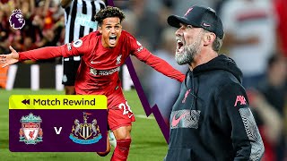 98THMINUTE WINNER  Liverpool vs Newcastle  Premier League Highlights [upl. by Aeret573]