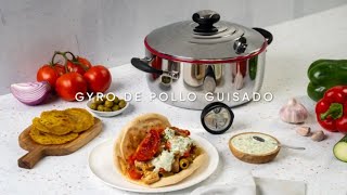 Gyro de pollo [upl. by Aylat]