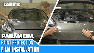 Porsche Panamera  Laminx Paint Protection Kit Installation [upl. by Lianna]