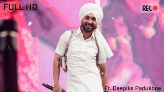 Diljit Dosanjh concert live 🔥  dil luminati tour latest concert  ft Deepika Padukone [upl. by Dalila770]