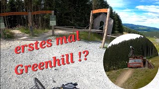 Zum ersten Mal im Bikepark Greenhill der beste Bikepark Deutschlands [upl. by Rakel]