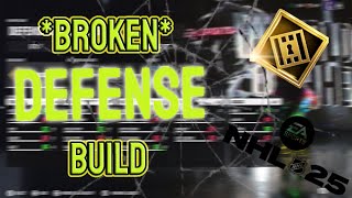 OP BROKEN DEFENSE BUILD UNLIMITED INTERCEPTIONS  NHL 25 BUILDS [upl. by Junia711]