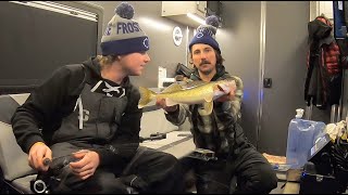 Early Ice Walleye Fishing with Alex Peric [upl. by Rubens]