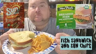 Mrs Pauls Fish and Garden Salsa Sun Chips [upl. by Hoxie654]