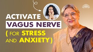 Stimulate amp Activate Vagus Nerve with these 5 Powerful Yogic Techniques  Reduce Anxiety amp Stress [upl. by Ramhaj363]