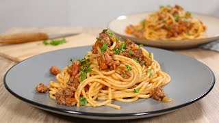 Spaghetti Bolognese  An authentic bolognese sauce ragù bolognese [upl. by Rosol61]