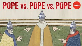 Why were there three popes at the same time  Joëlle RolloKoster [upl. by Soalokcin852]