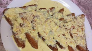 Shahi tukda recipe 😋 For special occasion [upl. by Casie]