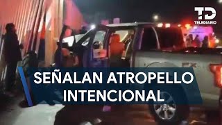 Aficionados de Rayados en Torreón aseguran que atropello fue intencional [upl. by Charissa108]