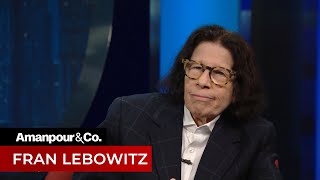 New York Legend Fran Lebowitz Gives Her Take on 2020 Politics  Amanpour and Company [upl. by Baerl]