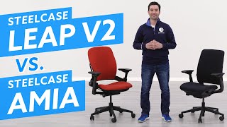 Steelcase Leap v2 Chair vs Steelcase Amia Chair Which Is Best For You [upl. by Shelia281]