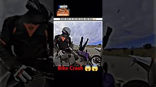 Bike Crash 😱 automobile biker smartphone motogp rider bikelover motovlog zx10r bikelife vl [upl. by Nueoras520]