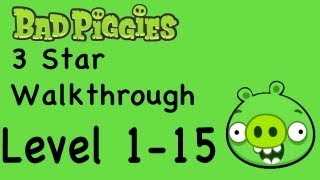 Bad Piggies  Level 115 3 Star Walkthrough Ground Hog Day  WikiGameGuides [upl. by Aerda]