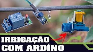 Sistema de Irrigação AUTÔNOMA COM ARDUÍNO VÁLVULA SOLENOIDE [upl. by Neened441]