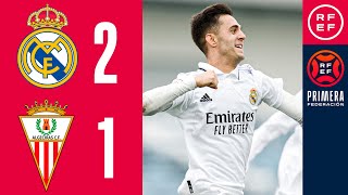 RESUMEN PrimeraFederación  Real Madrid Castilla 21 Algeciras CF  Grupo 1  Jornada 18 [upl. by Drofdeb12]