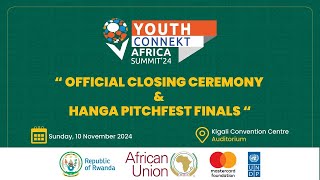 🔴LIVE Meet the WINNERS of Hanga Pitchfest 2024 at YouthConnekt2024 [upl. by Tiduj891]