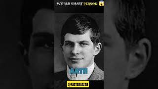 World Smart Person 😱 amazingfacts smartestmanintheuniverse [upl. by Rotberg]