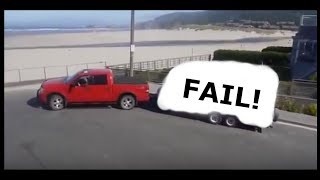 Top Towing FailsWho Gave Them A Licence [upl. by Carnay]