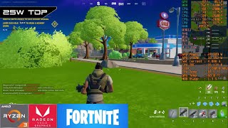 Fortnite 2022  AMD Ryzen 3 3200U Vega 3  Gameplay Benchmark [upl. by Eceinej]