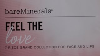 QVC TSV Preview Bare Minerals Feel the Love 7pc Collection [upl. by Noby]