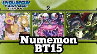 Numemon The Underdog Of The Meta  BT15 Deck Profile [upl. by Aihsia682]