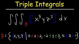 Triple Integrals  Calculus 3 [upl. by Eraste657]