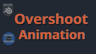 Overshoot Animation [upl. by Nij]