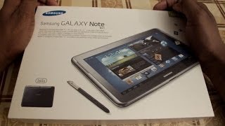 Test de la tablette Samsung Galaxy Note 101 WiFi 16Go sous Android 40 ICS Review [upl. by Salhcin]