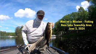 Largemouth Fishing  Central Minnesota [upl. by Lasorella]