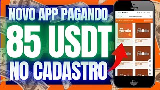 85 USDT NO CADASTRO NOVO APP PAGANDO USDT TRX POR TAREFAS SIMPLES MAIS COMISSÃƒO POR INDICAÃ‡ÃƒO [upl. by Ynittirb]