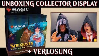 MTG Unboxing Strixhaven Collector Booster Display deutsch  Magic the Gathering  Trader  Review [upl. by Ylus608]