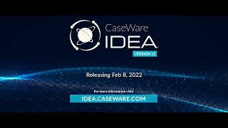 Teaser CaseWare IDEA 12  Coming Soon [upl. by Halil]