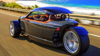 TOP 7 UNIQUE 3 WHEELED CARS EVER MADE [upl. by Nabois]