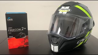 Montaje Cardo Freecom2 en Caberg Drift Evo [upl. by Pandora400]