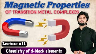 Magnetic Properties of Transition Metal Complexes  Ferromagnetic Para amp Diamagnetic properties [upl. by Bradstreet596]