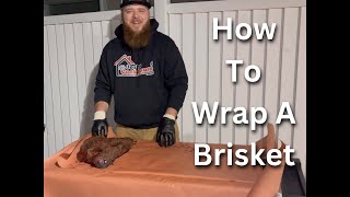 How To Wrap A Brisket In Butcher Paper Brisket 101 [upl. by Camilia]