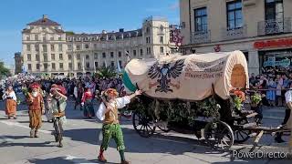 1 Wiesn 22092024  Oktoberfest  MIX  Trachten und Schützenzug München Theresienwiese [upl. by Enidan325]