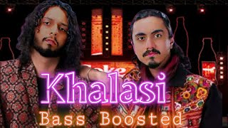 khalasi Bass Boosted  Achint  Aditya Gadhvi [upl. by Jillayne]