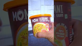 I love this instant Food Option  MOM Biryani With Shahi Grevy indianfood [upl. by Ssilb728]