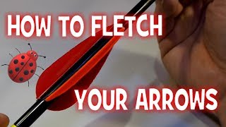 How to Fletch using a Jig [upl. by Nakashima]