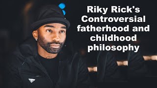 A rare controversial clip of Riky Ricks childhood fatherhood philosophy [upl. by Thorny]