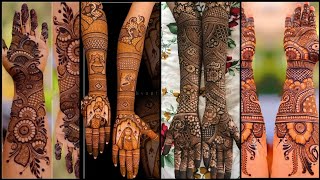 Very Beautiful Mehndi Front and Back HandBridal Mehndi DesignDulhan Mehndi Design [upl. by Harper]