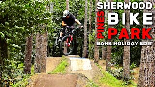 SHERWOOD PINES BIKE PARK  WEEKEND SENDS [upl. by Nerrak]