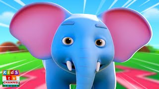 Ek Mota Hathi Jhum Ke Chala एक मोटा हाथी Hindi Nursery Rhymes for Babies [upl. by Dowlen]