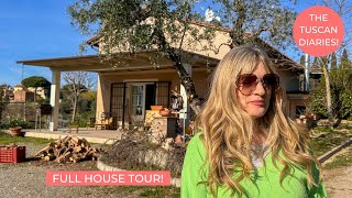 FULL TOUR OF OUR HOUSE IN TUSCANY ONE MONTH IN  Tuscan Diaries EP 05 [upl. by Waters]