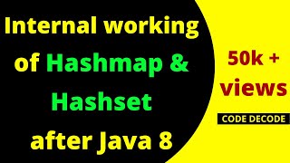 Internal Working and implementation of hashmap and hashset  Java Interview Questions  Code Decode [upl. by Einahpts]