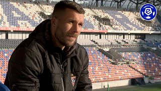 quotTu się urodziłemquot  Lukas Podolski  Wywiad  Ekstraklasa [upl. by Orren]