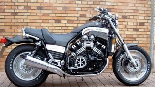 Yamaha V max 1200 exhaust sound and acceleration [upl. by Esilrahc]