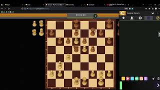 Gamezer Chess ➽ＬＩＮＫ➤ Vs Snaa22 [upl. by Amargo]