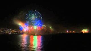 Año nuevo en el Mar 2016 Viña del Mar  Valparaíso Chile en HD [upl. by Parks]